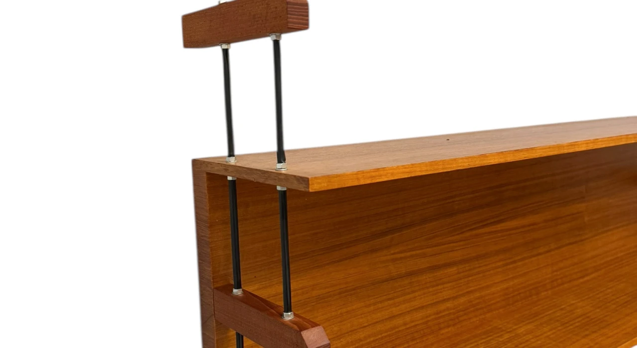 Mid-Century Modern Wall Mounted Shelf by Walter Wirtz for Wilhelm Renz, 1960s